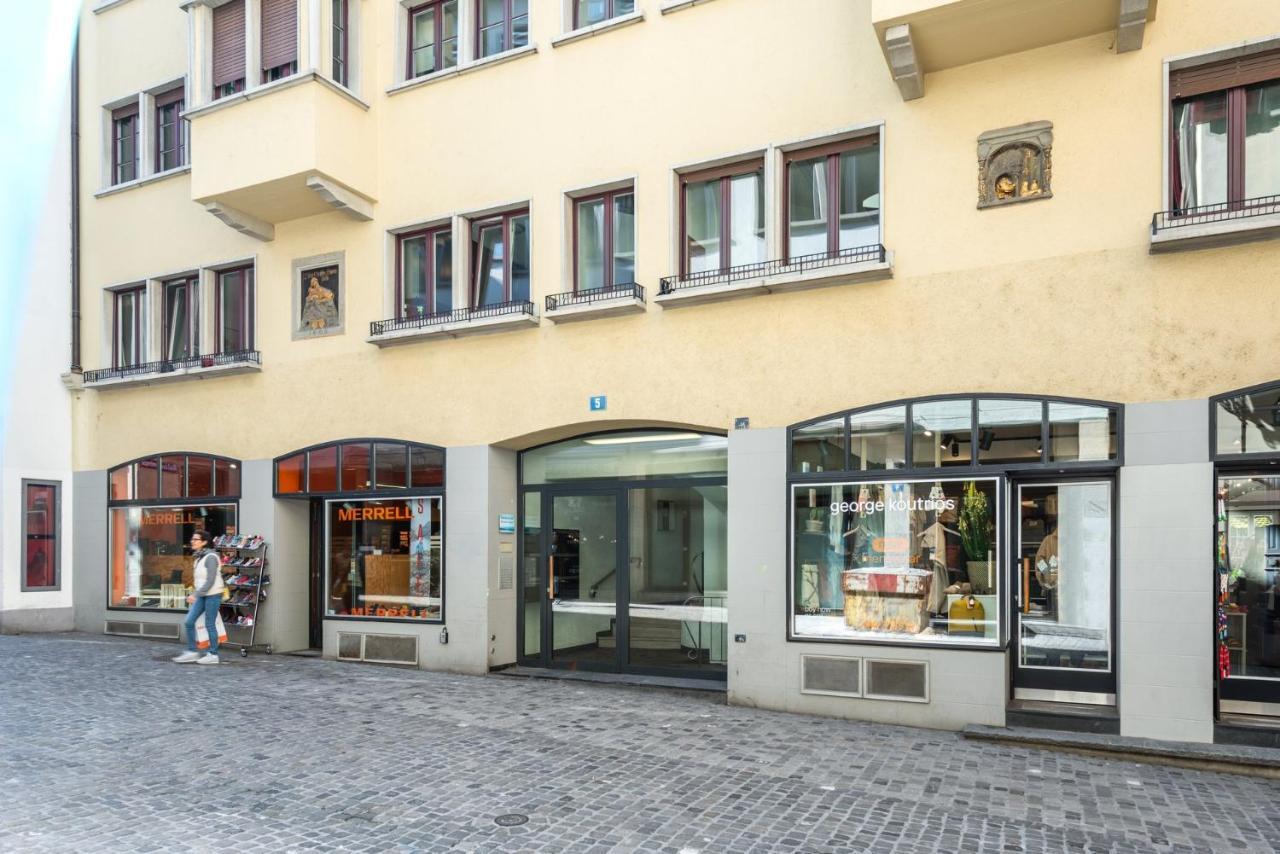 Muenstergasse Zurich Old Town Apartment Exterior photo